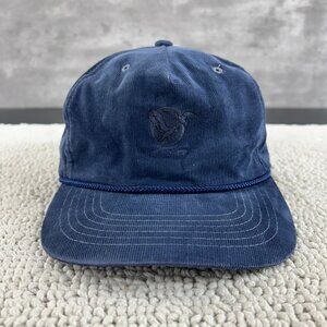 Vintage Seagulls Corduroy Strap Back Trucker Rope Hat OSFA Birds Nature Animals